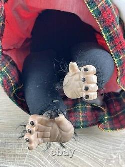 Ashton Drake Monkey Ape Chimp 14 Baby Doll Christmas Dress 2011 Cindy Sales