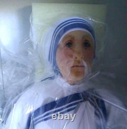 Ashton Drake Mother Teresa Sculpture Doll Porcelain By Kelly RuBert 2005