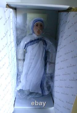 Ashton Drake Mother Teresa Sculpture Doll Porcelain By Kelly RuBert 2005
