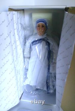 Ashton Drake Mother Teresa Sculpture Doll Porcelain By Kelly RuBert 2005