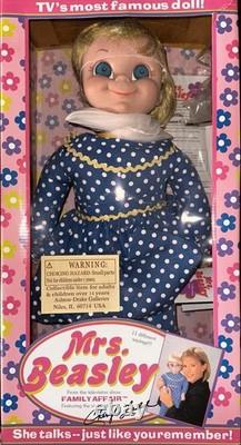Ashton-Drake Mrs Beasley Talking Doll Cheryl Ladd NRFB 2000 COA Glasses