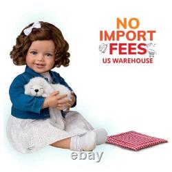 Ashton Drake My New Best Friend Child Doll And Plush Puppy Set by Ping Lau