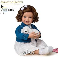 Ashton-Drake My New Best Friend Child Doll And Plush Puppy Set by Ping Lau 24