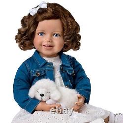 Ashton-Drake My New Best Friend Child Doll And Plush Puppy Set by Ping Lau 24