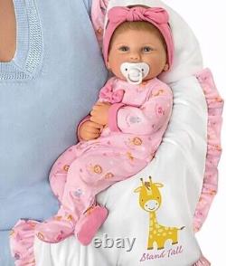 Ashton Drake My Wishes for You Little One Realistic Lifelike Baby Girl Doll 16