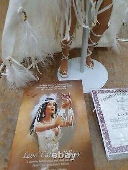 Ashton Drake Native American Sandra Bilotto Love Takes Wing 22 high
