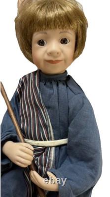 Ashton Drake Nativity Doll Set O Holy Night Jesus Mary Joseph Kings Angel All