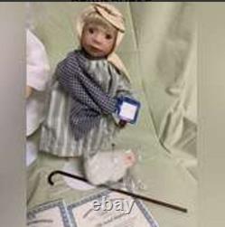 Ashton Drake Nativity Doll Set Oh Holy Night Jesus Mary Joseph King Angel READ