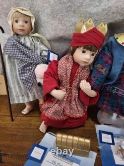 Ashton Drake Nativity Doll Set Oh Holy Night Jesus Mary Joseph King Angel READ