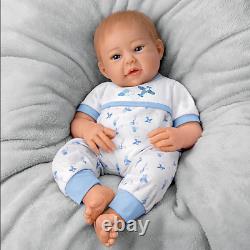 Ashton-Drake New To The Crew TrueTouch Silicone Baby Boy Doll by Michelle Fagan