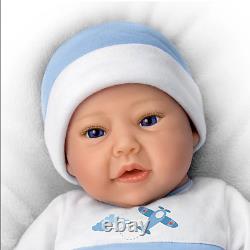 Ashton-Drake New To The Crew TrueTouch Silicone Baby Boy Doll by Michelle Fagan