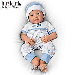 Ashton-Drake New To The Crew TrueTouch Silicone Baby Boy Doll by Michelle Fagan