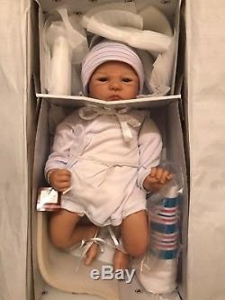 Ashton Drake Newborn Baby Doll 18 inch, vinyl lifelike skin, poseable, weighted