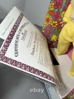 Ashton Drake Newborn Thumbelina Doll Bunny Sleeper 2003 COA Box Move Wiggle