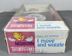 Ashton Drake Newborn Thumbelina Doll Bunny Sleeper 2003 COA Box Move Wiggle