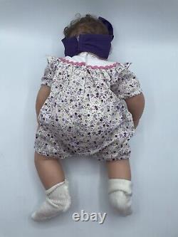 Ashton Drake Nora Baby Doll Girle 17 inch Real Touch Vinyl Limbs Cloth Body