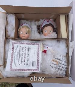 Ashton Drake ORDERS UP Campbell's Soup Porcelain Dolls 100th EXTREMELY RARE