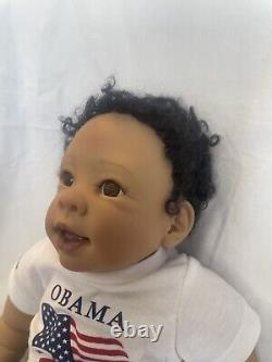 Ashton Drake Obama Birth Of Hope doll Realistic Linda Murray Artist RARE