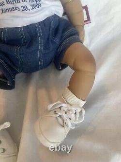 Ashton Drake Obama Birth Of Hope doll Realistic Linda Murray Artist RARE