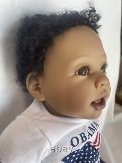 Ashton Drake Obama Birth Of Hope doll Realistic Linda Murray Artist RARE