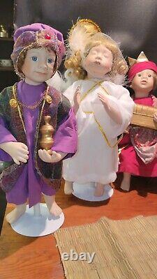 Ashton Drake Oh Holy Night Porcelain Doll Collection