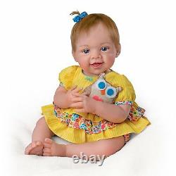 Ashton Drake Owl Always Love You! Lifelike Baby Doll by Waltraud Hanl