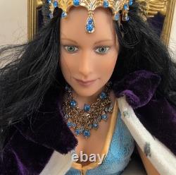 Ashton Drake Passionfire Queen Of Desire Fantasy Doll With Throne & Dragon