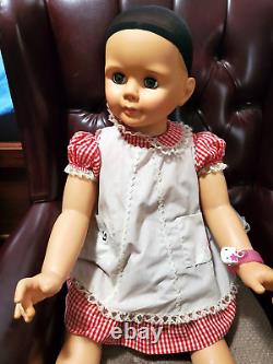 Ashton Drake Patti Playpal Doll withoriginal clothing. Needs cleaning. 34 tall