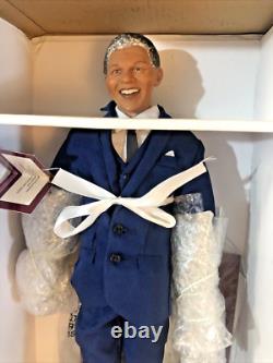 Ashton-Drake Peace to All, A Tribute to NELSON MANDELA Talking Doll WORKS- Video
