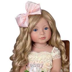 Ashton Drake Pearls Lace and Grace Lifelike Child Girl Doll Realistic Vinyl 28