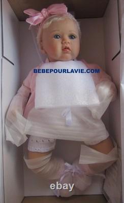 Ashton Drake Perfect In Pink Annika Lifelike Baby Girl Doll by Marissa May