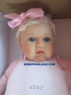 Ashton Drake Perfect In Pink Annika Lifelike Baby Girl Doll by Marissa May