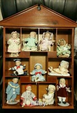 Ashton Drake Picture Perfect Babies Porcelain Mini-Dolls with Display Case