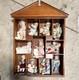 Ashton Drake Picture Perfect Porcelain Baby Dolls in Wooden Display Cabinet