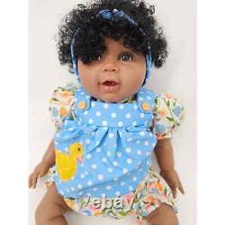 Ashton Drake Ping Lau Reborn Realistic Baby Doll African American Duck Outfit
