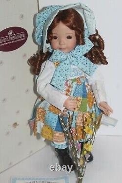 Ashton Drake Porcelain Doll A Holly Hobbie Autumn COA