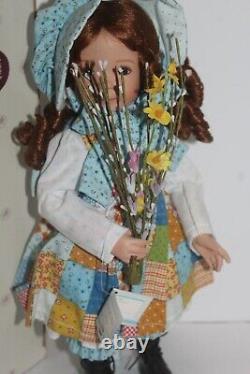 Ashton Drake Porcelain Doll A Holly Hobbie Autumn COA