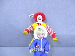 Ashton Drake Porcelain Doll McMemories Ronald Makes It Magic McDonalds