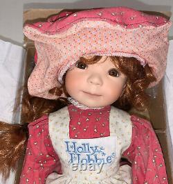 Ashton-Drake Porcelain Holly Hobbie Winter Doll MIB. Brrrr