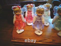 Ashton Drake Precious Moments Birthstone Angel Dolls All 12 January December