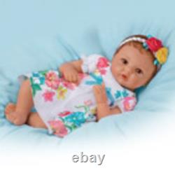 Ashton-Drake Presley RealTouch Vinyl Baby Doll Coos! NEW