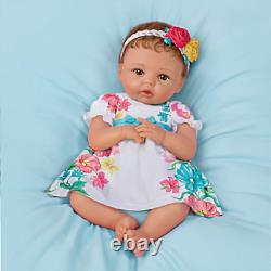 Ashton-Drake Presley RealTouch Vinyl Baby Doll Coos! NEW