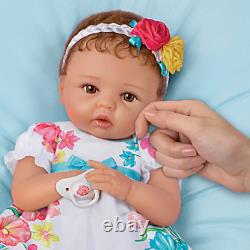 Ashton-Drake Presley RealTouch Vinyl Baby Doll Coos! NEW