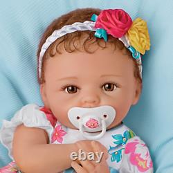 Ashton-Drake Presley RealTouch Vinyl Baby Doll Coos! NEW