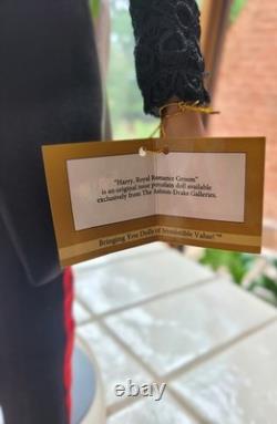 Ashton-Drake Prince Harry Meghan 2018 Royal Wedding Doll Set Bride Groom