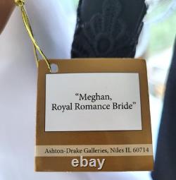 Ashton-Drake Prince Harry Meghan 2018 Royal Wedding Doll Set Bride Groom