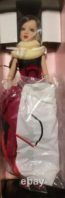 Ashton Drake RED VELVET Delilah Noir BJD 16 Vinyl Doll Changeable Eyes Wig