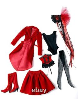 Ashton Drake RED VELVET Delilah Noir BJD 16 Vinyl Doll Changeable Eyes Wig