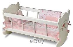 Ashton Drake ROCK A BYE BABY Doll By Marissa May comes with a beautiful cradle