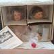 Ashton-Drake Rachael & Ryan 5in Vinyl Dolls 2pc Set withAccessories in Box